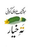 کتاب ته خیار نشر معین نویسنده هوشنگ مرادی کرمانی جلد شومیز قطع رقعی