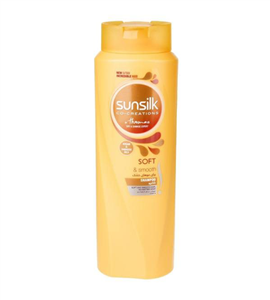 شامپو 600 میلی لیتری برای موهای خشک سان سیلک Soft AND Smooth Sunsilk Argan Soft and Smooth Shampoo 600 ml