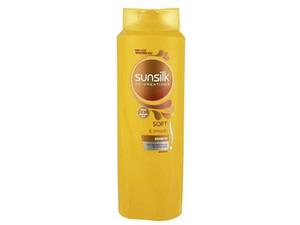 شامپو 600 میلی لیتری برای موهای خشک سان سیلک Soft AND Smooth Sunsilk Argan Soft and Smooth Shampoo 600 ml