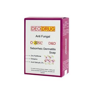 صابون اکتوزینک دئودراگ Deo drug Anti Fungal O zinc Soap 