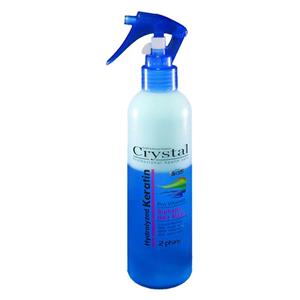 ماسک مو کراتینه دو فاز آبی کریستال 250 میلی لیتر Crystal Blue Hydrolyzed Keratin Hair Mask 250 ml