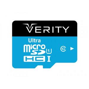 کارت حافظه Verity Micro SDHC UHS-I 32GB سرعت ADAPTER + 65MB/s