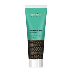 کرم موبر سروینا مخصوص پوست معمولی 100 میلی لیتر Servina Hair Removal Cream For Normal Skin 100ml