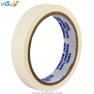 نوار چسب کاغذی 2 سانت 25 یارد آبریل Abril Paper Adhesive Tape Width 2cm