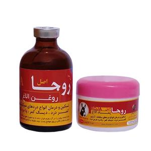 روجا روغن الاغ روجا به همراه پماد الاغ