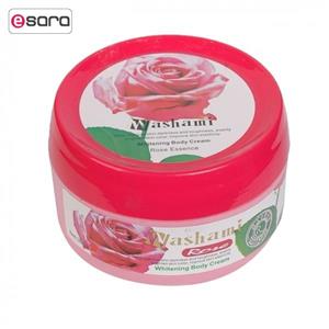 کرم مرطوب کننده دست صورت واشامی مدل Rose حجم 380 میلی لیتر گل رز 