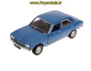 ماکت ماشین اسباب بازی پژو 504 بزرگ (1:24) (WELLY)(PEUGEOT 504 1968) آبی