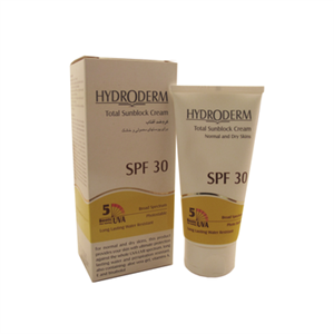 کرم ضد آفتاب SPF30 ساده هیدرودرم