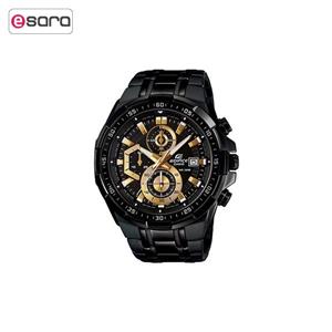 ساعت مچی عقربه ای مردانه کاسیو ادیفایس EFR-539BK-1AVUDF Casio Edifice EFR-539BK-1AVUDF