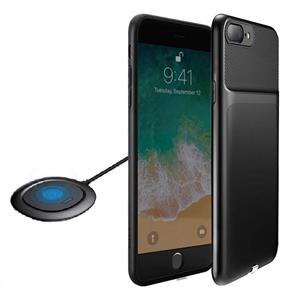 قاب با قابلیت شارژ وایرلس باسئوس  مخصوص گوشی آیفون 7 پلاس به همراه شارژر وایرلس