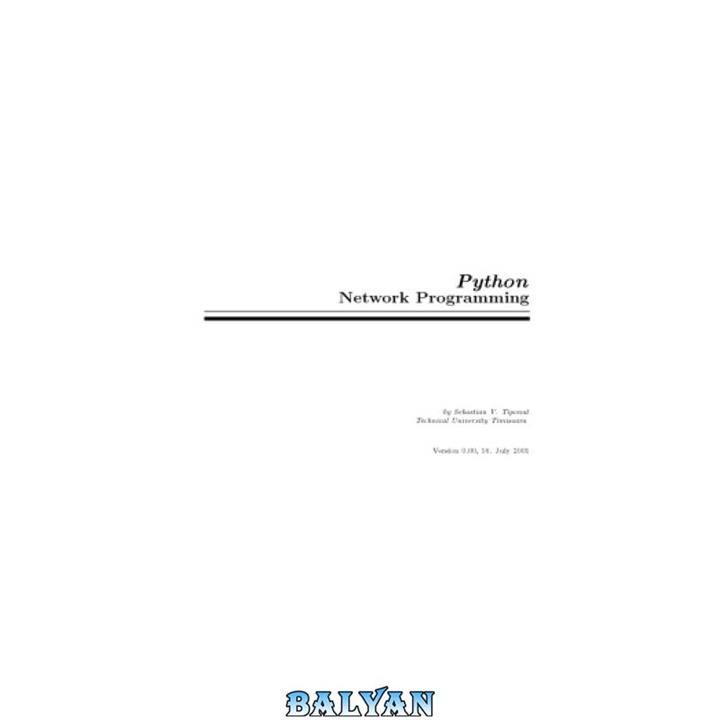 دانلود کتاب Python network programming