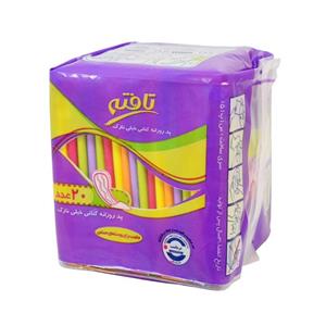 پد روزانه تافته کتانی خیلی نازک تک بسته ای 20 عددی