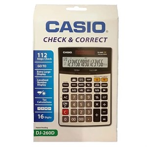 ماشین حساب DJ-260D کاسیو