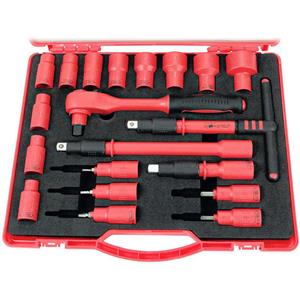 مجموعه 20 عددی آچار بکس 1000 ولت لیکوتا مدل VDB-SK103