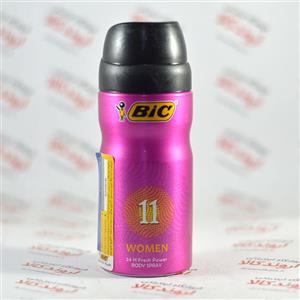 اسپری زنانه بیک مدل No.11 حجم 150 میلی لیتر Bic No.11 Spray For Women 150ml