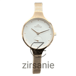 ساعت مچی زنانه الگانس زیرثانیه دار Elegance Subsecond Rosegold White