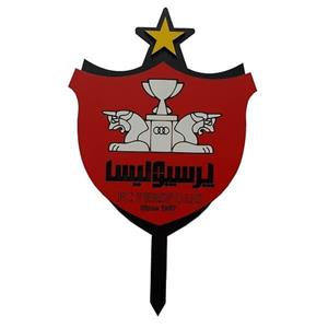 تاپر تزیین کیک بهگز مدل تیم پرسپولیس