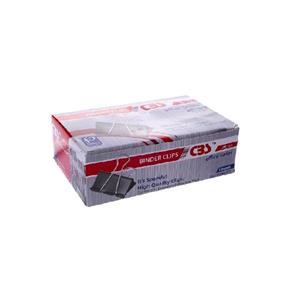 گیره کاغذ سی بی اس سایز 51  میلی متر بسته  12 عددی