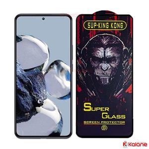 گلس تمام صفحه گوشی Xiaomi 12T Pro مدل Super King Kong