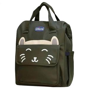 کوله پشتی لوازم کودک چیکو طرح گربه کرم