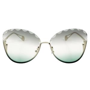 عینک آفتابی مدل Frameless Green Shadow 2018 
