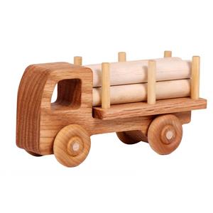 ماشین اسباب بازی چوبی مدل  Timber Truck Hippo Wooden Timber Truck Toy