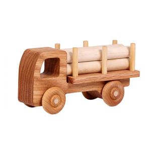ماشین اسباب بازی چوبی مدل Timber Truck Hippo Wooden Toy 