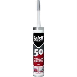 چسب پلی اورتان مشکی سلسیل-PU 50 Pro Sealant