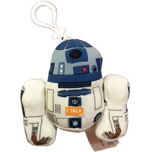 عروسک پولیشی آندرگراند تویز مدل R2D2 Talking Plush Clip-on ارتفاع 17 سانتی متر