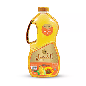 روغن ذرت و آفتابگردان برند الفجیل 1.5 لیتری