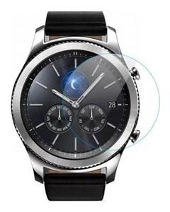 محافظ صفحه نمایش شیشه فراری مدل Crystal Clear مناسب برای ساعت هوشمند سامسونگ Gear S3 