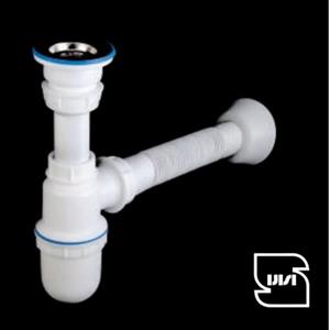 سیفون مخزن کوچک روشویی و ظرفشویی کد b101