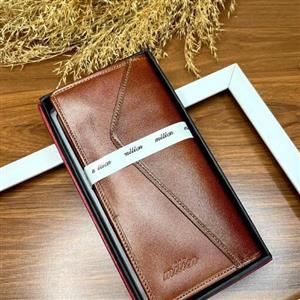 کیف پول کتی چرم اصل از برند میلیون