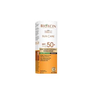 کرم ضد آفتاب بیوکسین Bioxcin با محافظت بسیار بالا برای پوست های چرب Spf 50 