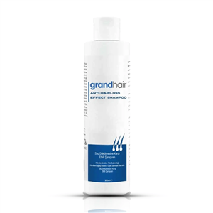 شامپو گرند هیر Grand hair ANTI-HAIRLOSS مغذی ضد ریزش مو 375 میل 