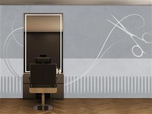پوستر دیواری آرایشگاه مردانه W10143800