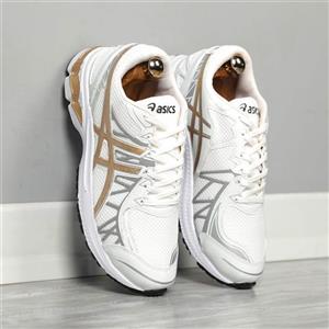 کتونی اسیکس کیانو 20 سفید طلایی Asics Kayano