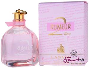 ادو پرفیوم زنانه لنوین Rumeur Rose حجم 100ml Lanvin Eau De Parfum For Women 