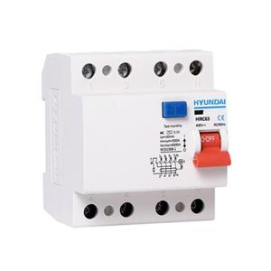 کلید محافظ جان سه پلنول 63 آمپر هیوندای مدل HiRC63