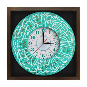 تابلو برجسته ساعت لوح هنر طرح زیارت امام حسین علیه السلام کد 202