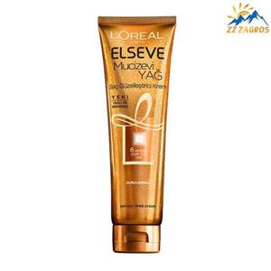 کرم تقویت کننده و حالت دهنده مو لورآل مدل mucizevi yag حجم 150 میل Loreal Paris mucizevi yag Elseve Extraordinaire Huile Cream 150ml