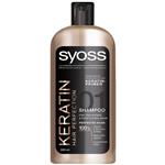 شامپو ترمیم کننده و کراتینه سایوس مدل Keratin Hair Protection حجم 600 میل (SYOSS)
