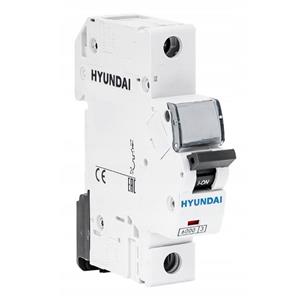 کلید مینیاتوری 4 آمپر تک پل هیوندای کد C4-6KA-1P