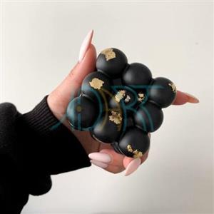 شمع روبیک بزرگ 9تایی مدل  cube candle همراه با ورق طلا