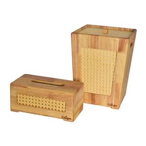 سطل و جای دستمال فلزی یونیک کد 2929
