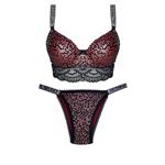 ست شورت و سوتین چرم ویکتوریا سکرت VICTORIA SECRET کد 3128