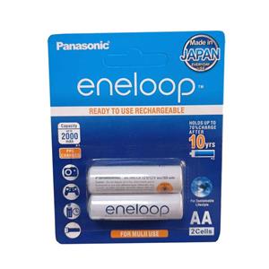 باتری قلمی پاناسونیک مدل Eneloop BK-3MCCE بسته دو عددی
