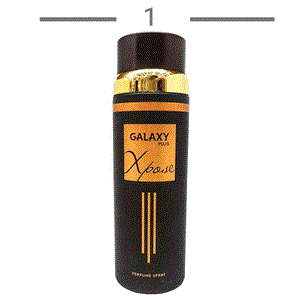 اسپری گلکسی GALAXY اسپرت مدل قهوه ای حجم 200 میل