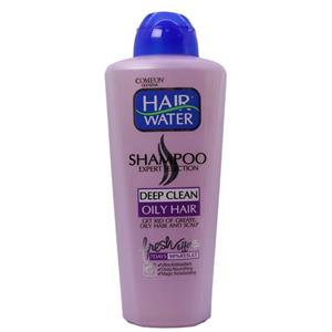 شامپو کامان مدل Hair Water مناسب موهای چرب حجم 400 میل