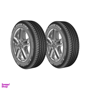 لاستیک خودرو کویر تایر مدل KB77 سایز 205/60R14